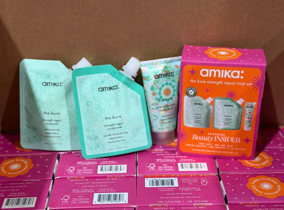 Amika hair care set Sephora beauty insider