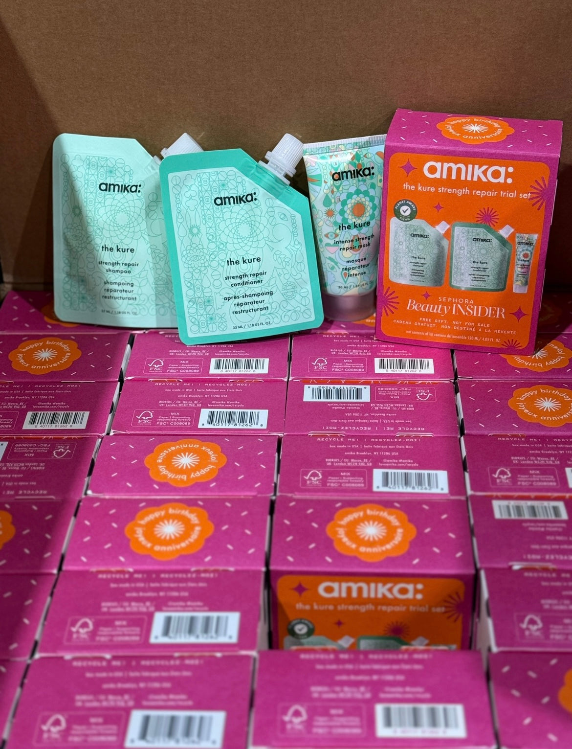 Amika hair care set Sephora beauty insider