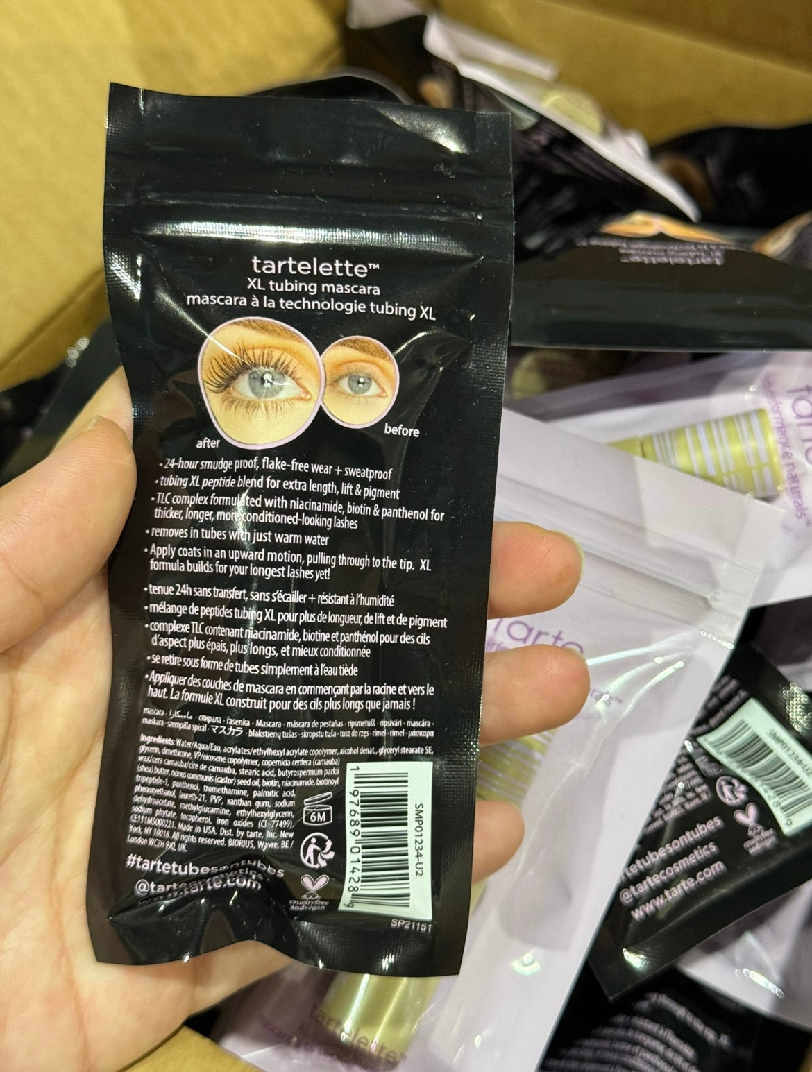 2ml tarte XL tubing mascara